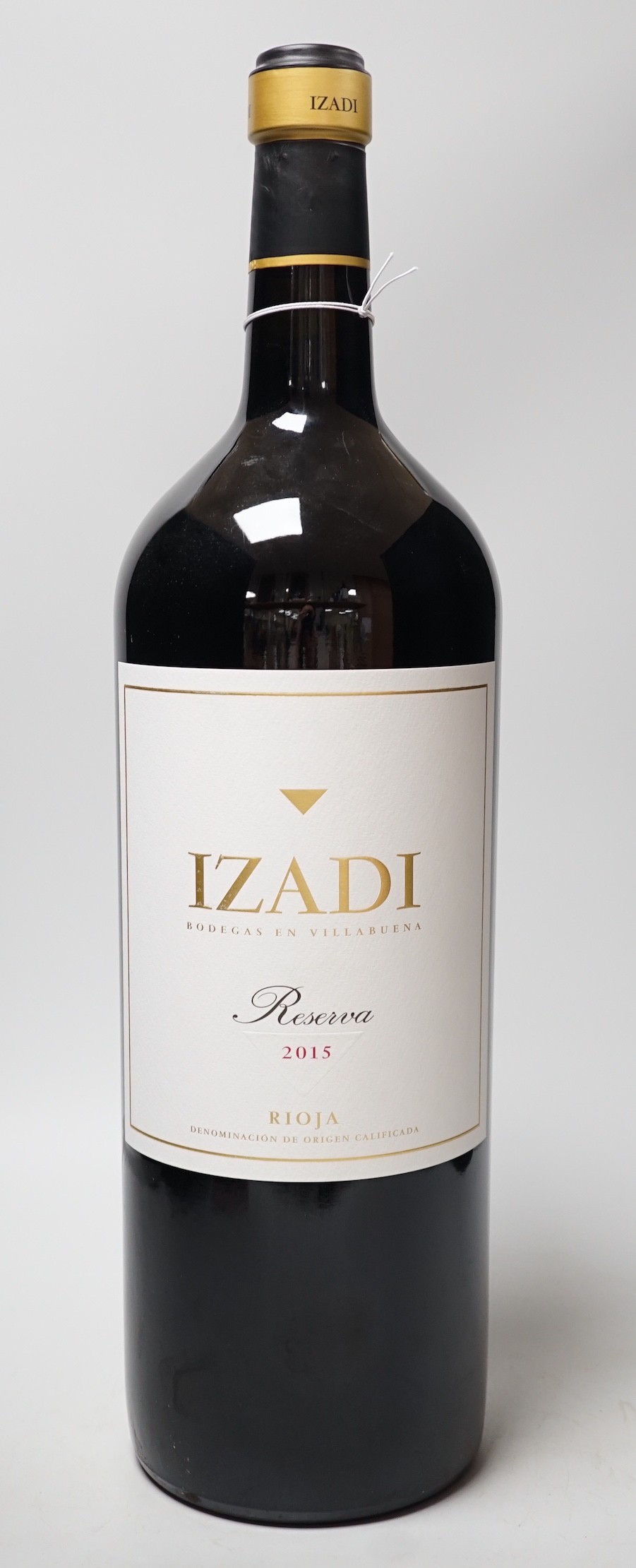 One Izardi Riserva Rioja 2015 five litre bottle