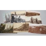 A collection of postcards