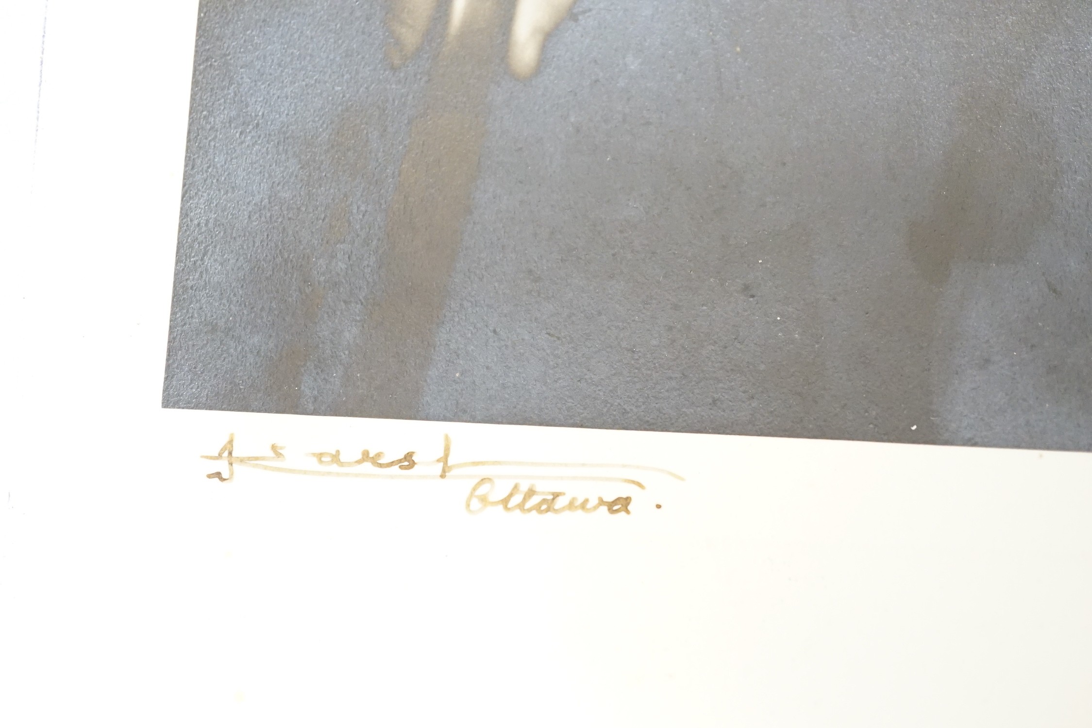Yousuf Karsh, Ottawa, photo of Winston S. Churchill, signed by photographer - Image 4 of 4