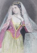 ° ° A volume of Gallery of Byron Beauties; Portraits of The Principal Female Characters in Lord