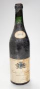 A bottle of 1964 Nuits St Georges Pierre Leduc