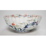 A 19th century Japanese porcelain bowl in Chinese style. 20cm diameter