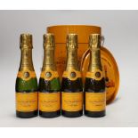 Veuve Clicquot Ponjardin champagne 4 x 20cl in ‘paint box’