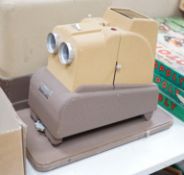 A cased 1950’s View-Master Stereo-Matic Projector