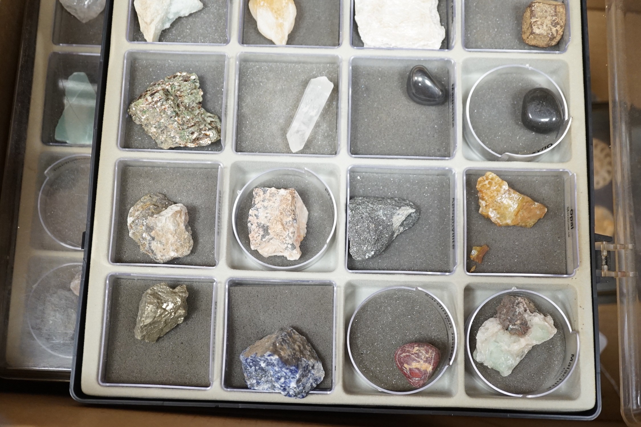 A group of assorted mineral and fossil specimens - Image 3 of 3