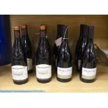 Six bottles of Domaine Mourchon Cotes du Rhone Villages Seguret Grande Reserve, 2012 and six bottles