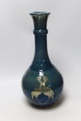 A Chiswell Jones tall necked lustre vase, ‘Loving cranes’, No.8312, 44cm