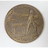18th century Ireland commemorative medal – Earl of Kildare and the Irish Surplus Revenue Dispute,