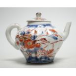 A Chinese Imari miniature teapot, Kangxi, 9cm