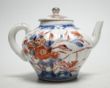 A Chinese Imari miniature teapot, Kangxi, 9cm