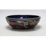 A Chiswell Jones art pottery fish designed lustre bowl, No. 7158, 27cms diameter
