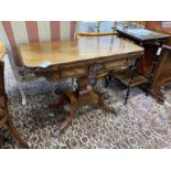 A Regency mahogany folding card table, width 92cm, depth 45cm, height 74cm *Please note the sale