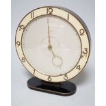 A Kienzle Art Deco style eight day mantel clock, 25cm