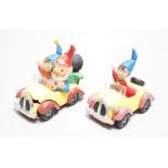 Two Corgi Noddy cars