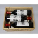 Six bottles of Chateau Plince, Pomerol, 1992, boxed