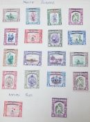 A large quantity of used World stamps, together with a Victory album
