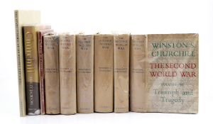 ° ° Churchill, Winston S. The Second World War. 6 volumes, 1948-1954. Painting as a Pastime. 1948.