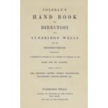 ° ° KENT, TUNBRIDGE WELLS: Colbran's New Guide for Tunbridge Wells, (Abridged)... Edited by James