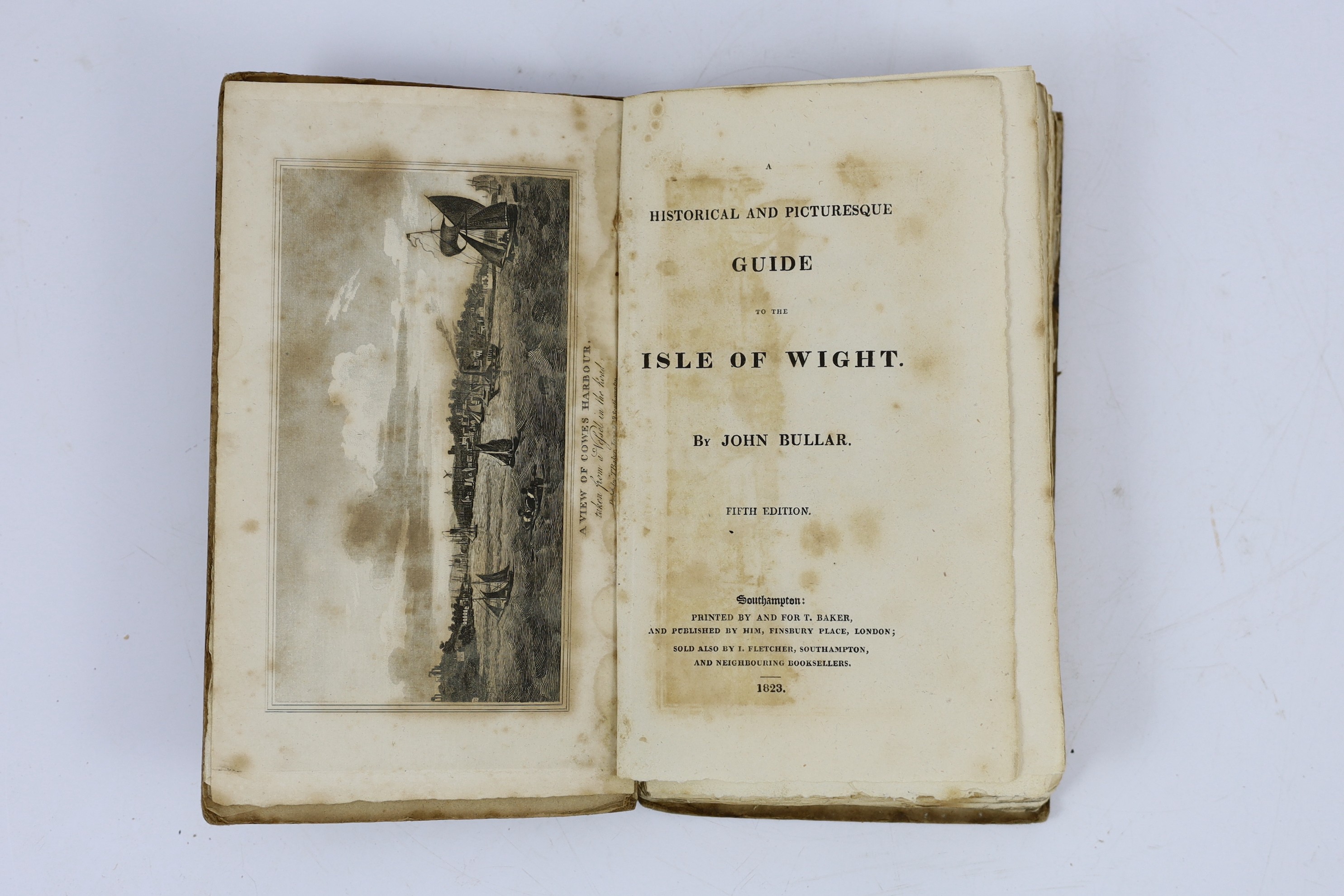 ° ° ISLE OF WIGHT: Bullar, John - A Historical and Picturesque Guide to the Isle of Wight. 5th - Image 6 of 7