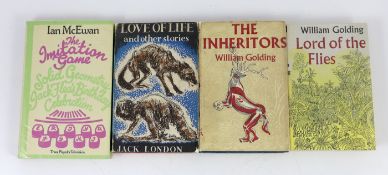 ° ° Golding, William - The Inheritors, 1st edition, with unclipped d/j, W.H. Smith library club