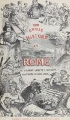 ° ° A’ Beckett, Gilbert Abbott - The Comic History of Rome, illustrated by John Leech, 8vo, red