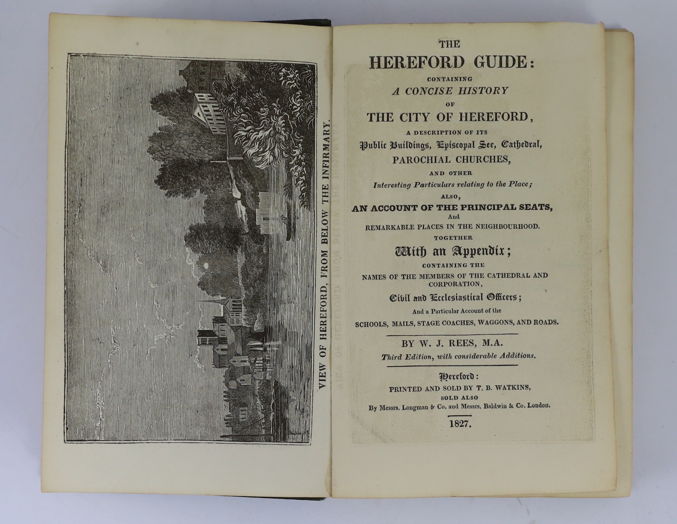 ° ° HEREFORDS: The Hereford Guide ... also, an Account of the Principal Seats and Remarkable - Image 3 of 5