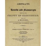° ° GLOUCS: Fosbroke, Thomas Dudley - Abstracts of Records and Manuscripts respecting the County