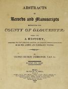 ° ° GLOUCS: Fosbroke, Thomas Dudley - Abstracts of Records and Manuscripts respecting the County