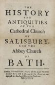 ° ° WILTS: The Salisbury Guide ... the Antiquities of Old Sarum, and of ... the City of New