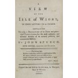 ° ° ISLE OF WIGHT: Sturch, John - A View of the Isle of Wight, in four letters to a friend...5th
