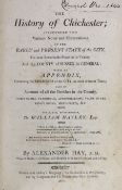 ° ° SUSSEX: Hay, Rev. Alexander - The History of Chichester ... the most remarkable places in its