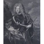 Pieter Stevens Van Gunst and Leers after Adriaen Van der Werf, engraving, 'Johannes Baro de