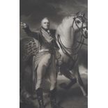 Thomas Hodgetts after Sir Henry Raeburn R.A., proof mezzotint before letters, 'General Sir David