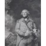 Richard Earlom after Sir Joshua Reynolds, stipple engraving, 'General Eliott, Baron Heathfield of