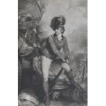 John Raphael Smith after Sir Joshua Reynolds, mezzotint, 'Lt. Col. Tarleton', published by Smith