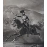 H. Cousins after Frank De Prades, mezzotint, 'The Right Honourable The Earl of Cardigan K.C.B. on