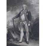 James Ward after John Hoppner, mezzotint, 'Portrait of Admiral of the Fleet Adam Duncan, 1st
