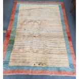 A Turkish Gabbeh carpet, 262 x 196cm