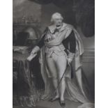 Charles Turner after Sir William Beechey R.A., mezzotint, 'John Earl of St Vincent, Admiral of the