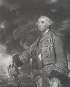 James McArdell after Sir Joshua Reynolds, mezzotint, 'Portrait of John Earl of Rothes, Lord Leslie