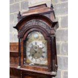 Thomas Fenton of London. A George III walnut cased 8 day longcase clock, height 234cm