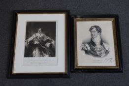 Samuel William Reynolds, mezzotint, 'The King's Most Excellent Majesty George IV', published c.1821,