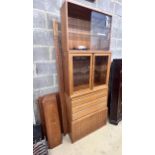 Laddera Poul Cadovius Danish Royal system teak modular wall units, width 80cm