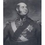 William Skelton after Sir William Beechey, engraving, 'His Royal Highness Prince Edward Duke of Kent