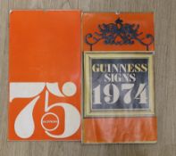 Three Guinness calendars from the 1970’s