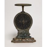 A set of Victorian letter scales, 18cm high