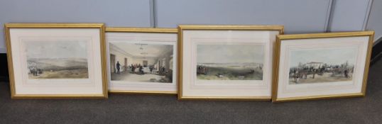 Picken after W. Simpson, four hand coloured lithographs, Scenes from the Crimea: 'Distant view of