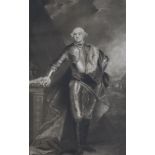Charles Turner after Sir Joshua Reynolds, mezzotint, 'The Most Noble George Markie Townshend',