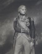 Richard Earlom after Sir William Beechey, mezzotint, 'His Most Noble Lord Horatio Nelson Viscount