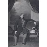 William Finden after Sir Thomas Lawrence, engraving, 'King George IV', published by Moon, Boyes